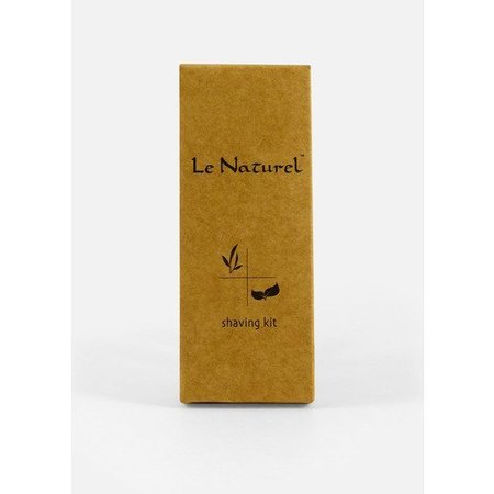 LE NATUREL Shaving Kit, Le Nat, 100Pk LNSHAVINGKIT
